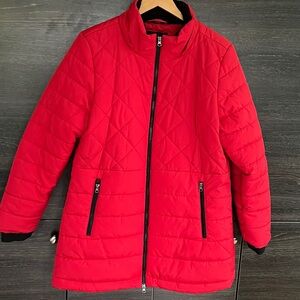 Nuage Red Quilted Jacket L